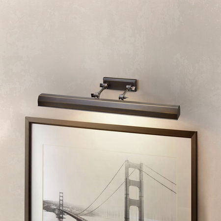 Kinkiet Elstead Lighting Chawton brązowy CHAWTON-PLL-DB