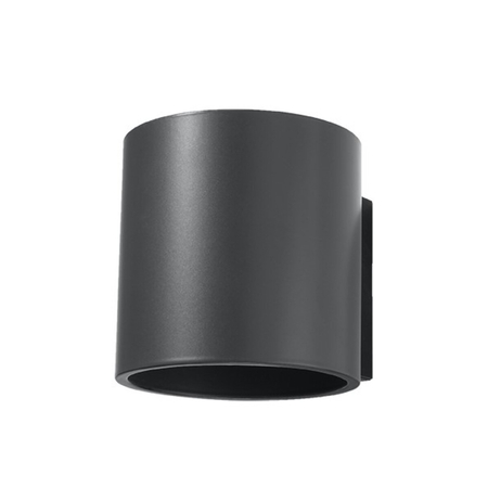 Sollux Lighting Kinkiet ORBIS 1 antracyt SL.0566