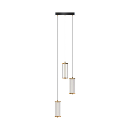 Lampa wisząca Zuma Line MD3147-3A-3GT CALLY LAMPA WISZĄCA ZŁOTA/GOLD