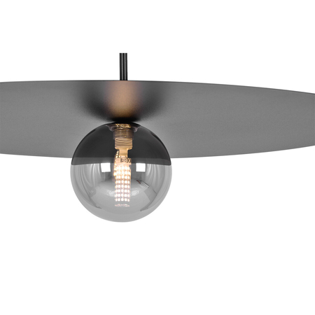 Lampa wisząca Kaja FERMI K-5383 czarny, grafitowy