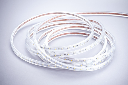 Taśma LED Greenie 230V, 60 diod 3528/metr, gumowy profil, wodoodporna IP68, 4.8W/mb WW [3 lata gwarancji]