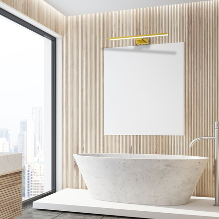 Milagro Kinkiet SHINE GOLD 60cm 13,8W LED ML5734 ZŁOTY