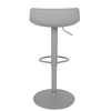 Krzesło barowe SNAP BAR TAP regulowane szare