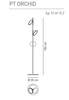 Lampa podłogowa Axo Light Orchid White