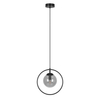 Lampa wisząca Kaja DAVOS K-3835 czarny, grafitowy