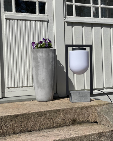 Lampa ogrodowa By Rydens Stanley 4002440-4007 piaskowy czarny