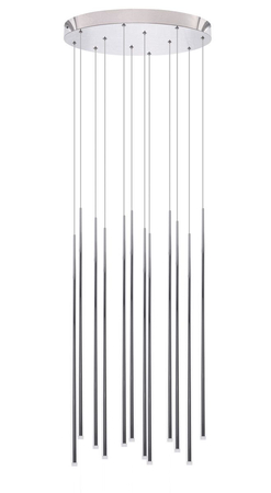 Lampa wisząca LOUISE 12 CH Azzardo AZ3422 chrom