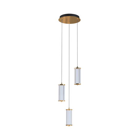 Lampa wisząca Zuma Line MD3147-3A-3GT CALLY LAMPA WISZĄCA ZŁOTA/GOLD