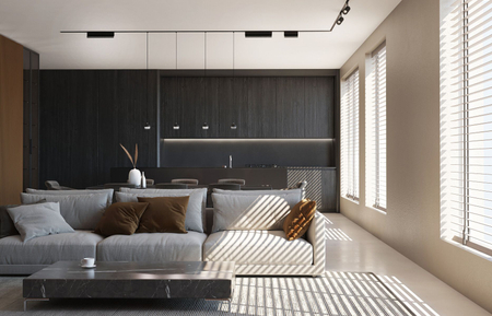 Lampa sufitowa LVM SLOT LED 8W Nowodvorski 10155 czarny