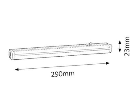 Lampa wewnętrzna Rabalux Streak light 2388 biały