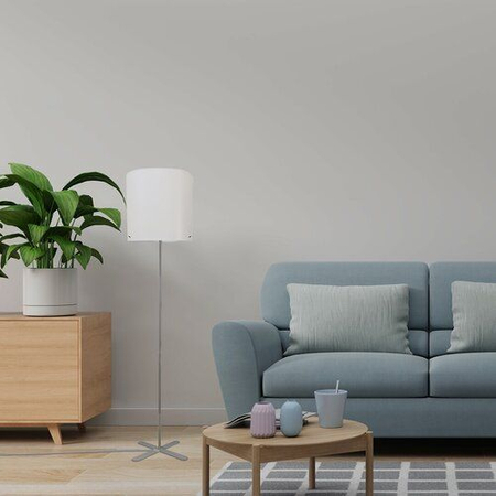 Lampa podłogowa Rabalux Izander 74012 srebrny