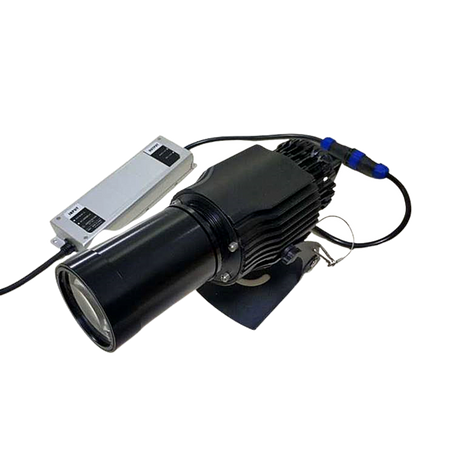 Projektor Logo Obrotowy Zewnętrzny 300W IP65 1-50 metrów