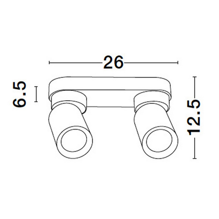 Reflektor Luces Exclusivas LE44398 biały