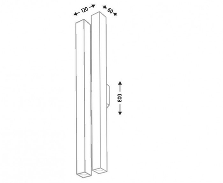 Kinkiet LED SHILO DOHA 4706 GU10