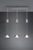 Lampa wisząca Trio 326510307 srebrny