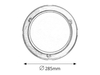 Lampa sufitowa Rabalux Ufo 5103 czarny