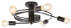 Lampa sufitowa Rabalux Carly 2096 czarny matowy
