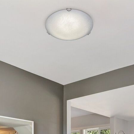 Lampa sufitowa Rabalux Tanner 3230 biały wzorzysty