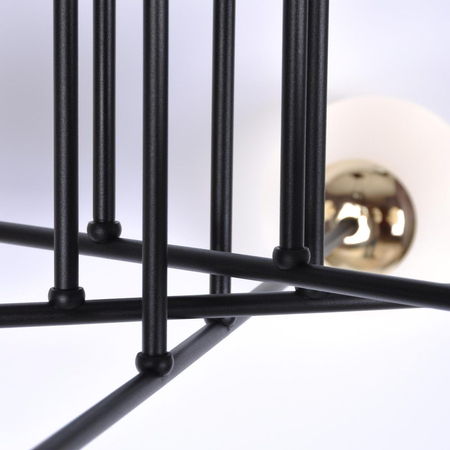 Lampa sufitowa ISLA Kaja K-4915 biały/czarny