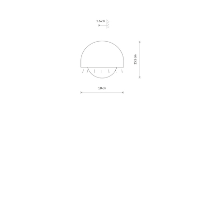 Kinkiet zewnętrzny Nowodvorski CABO LED 11804 czarny