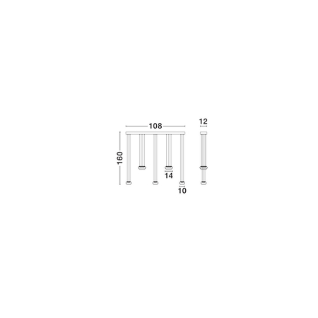 Lampa wisząca Luces Exclusivas OVANIRA LE45197 czarny