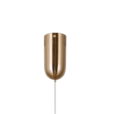 Lampa wisząca Italux Rastia PND-34361-L-HBR-AMB złoty