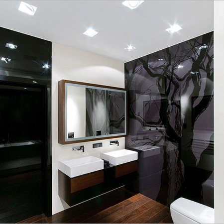 Lampa wpuszczana AQForm Squares 111 x 1 Trimless Recessed Biały Struktura
