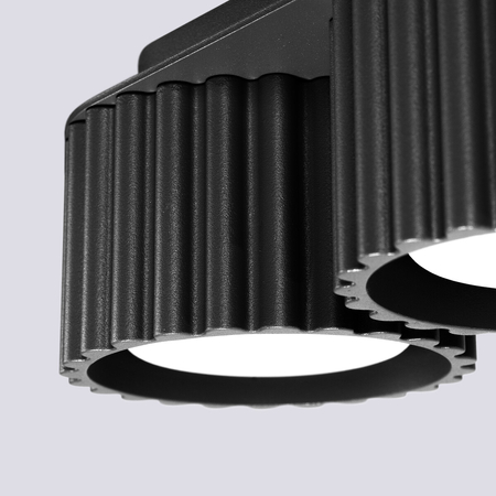 Sollux Lighting Plafon AURA 2 czarny Gx53 SL.1788