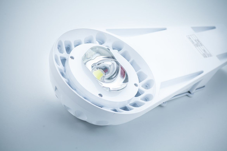 Oprawa uliczna LED Bridgelux 20W MeanWell driver IP65 aluminiowa biała obudowa