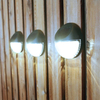 Eko-Light Lampa Solarna Wall 6000K IP44 EKO0606 CZARNY