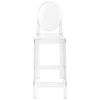 Krzesło barowe VICTORIA 75 cm transparentne