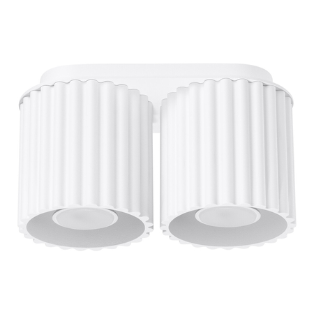 Sollux Lighting Plafon AURA 2 biały GU10 SL.1780