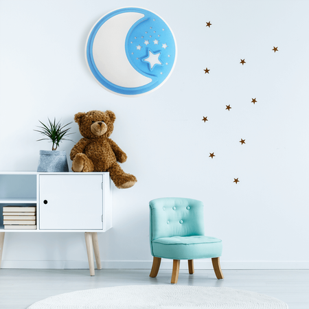 Plafon LED Milagro ML6183 Note Blue
