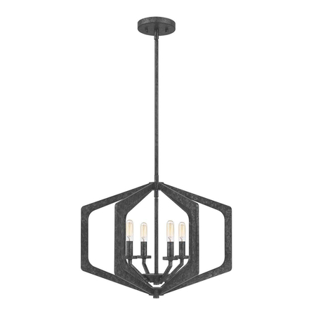 Lampa wisząca Elstead Lighting Vanguard czarny QZ-VANGUARD-4P-OK