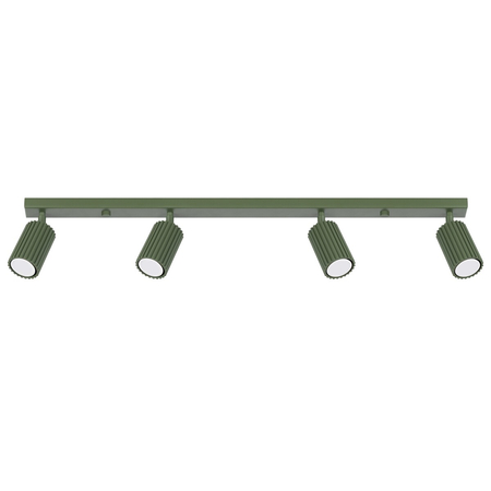 Sollux Lighting Plafon KARBON 4L zielony oliwkowy SL.1622