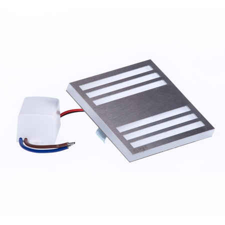 Eko-Light Oprawa schodowa PEPERS Barwa Zimna 6500K EKS0941 BIAŁY / SREBRNY