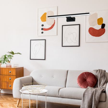 Milagro Kinkiet PINTO BLACK 12W LED 50cm ML8236 CZARNY