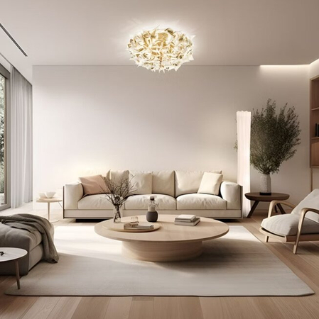 Lampa sufitowa Slamp VELI AUREA - WHITE/GOLD M VELCM00WHG00000000EU biały/złoty