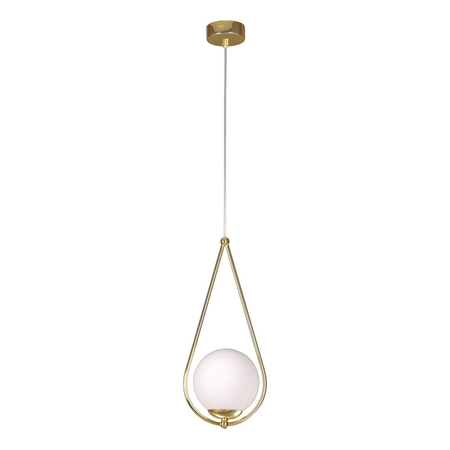 Lampa wisząca NEVE GOLD Kaja K-4775 mosiądz