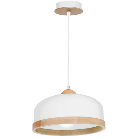 Milagro Lampa wisząca Studio Biały 1xE27 MLP8848 BIAŁY