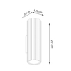 Sollux Lighting Kinkiet KARBON 20 złoty SL.1651