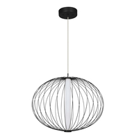 Lampa wisząca Treviso mała 1xLED czarna LP-798/1P S BK