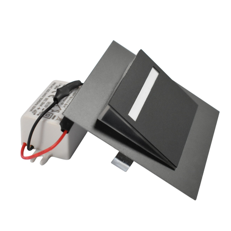Eko-Light Oprawa schodowa FERO BLACK Barwa Neutralna 4000K EKS627 CZARNY