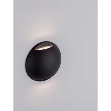 Kinkiet zewnętrzny Luces Exclusivas DONVELA LE75305 czarny