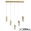 Lampa wisząca Rabalux Floresta 6559 złoty