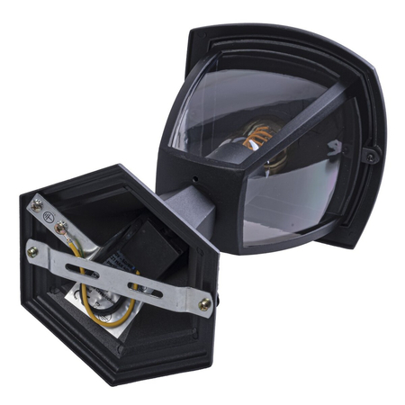 Eko-Light Lampa ogrodowa stojąca FOX BLACK 1xE27 Mała EKO3551 CZARNY