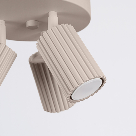 Sollux Lighting Plafon KARBON 3P taupe SL.1768