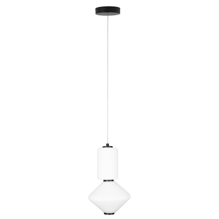Lampa wisząca Maxlight AKIKO P0467 czarny/chrom
