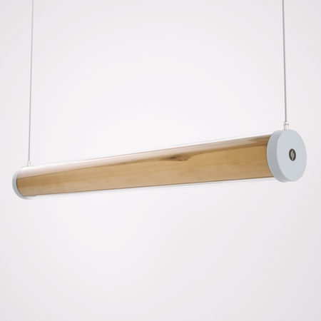 Lampa LED Wooden TUBE Walnut Wi-Fi-Control