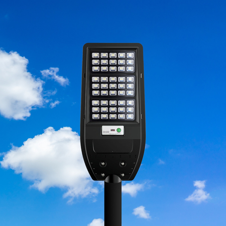 Eko-Light Latarnia Solarna Via 100W 1200lm 6000K EKO9094 CZARNY